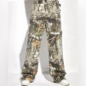 Camouflage Patterned Pants 100% Cotton